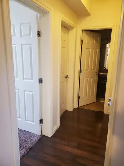 Separate Entrance Home is a quiet environment and is 3min walk to bus stop and in a nice neighborhoo...