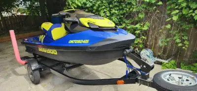 Large PWC that's great for cruising, tubing and wakeboarding. Great condition — less than 100 hours....