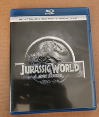 Jurassic World Blu Ray and 3D Blu Ray (no 4K disc)