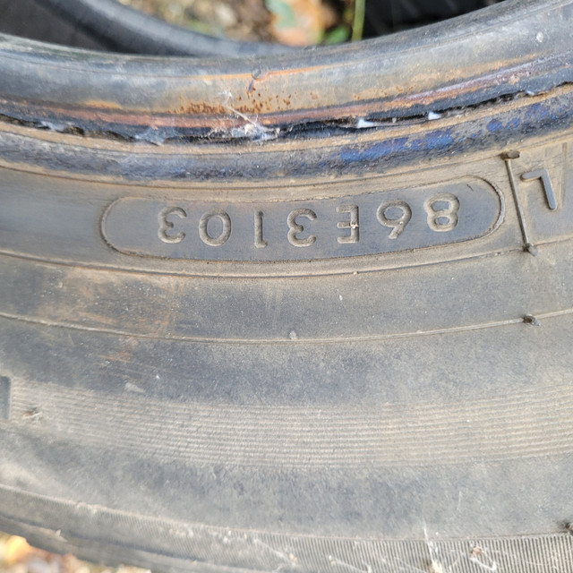 winter tires  3 toyo  1 winter claw  205  65 r15 in Tires & Rims in Edmonton - Image 3