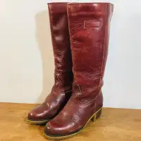 Vintage 70s Y2K leather boots