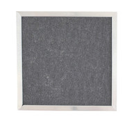 FILTRE 7-3/4'' X 7-3/4'' X3/8'' CHARBON NEUF NEW 103982028