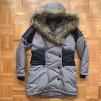 NEW! XOXO winter coat with 100% vegan fur / Size M (8-10)