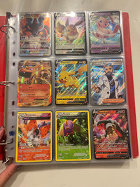 Pokemon cards binder (250 cards)