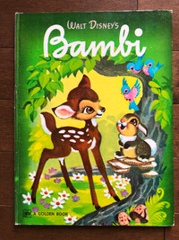 Bambi a little golden book 1972-15th printing
