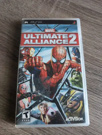 PSP Marvel Ultimate Alliance 2 (Case and Book only), View more