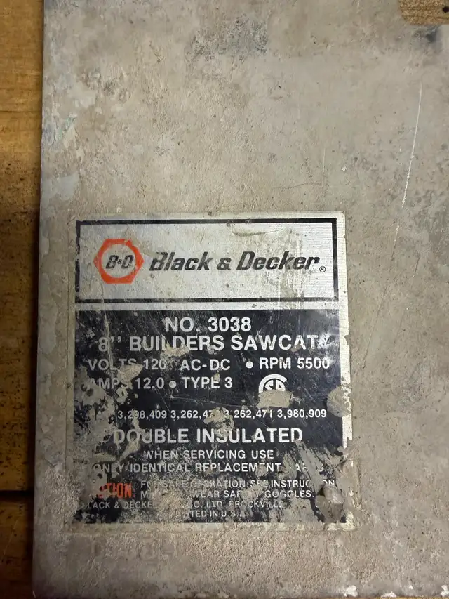 8-1/4” Sawcat circular saw in Power Tools in Strathcona County - Image 8