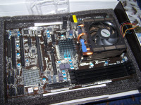 Various AMD 3+ 8 core cpu and 1366 i7 motherboards