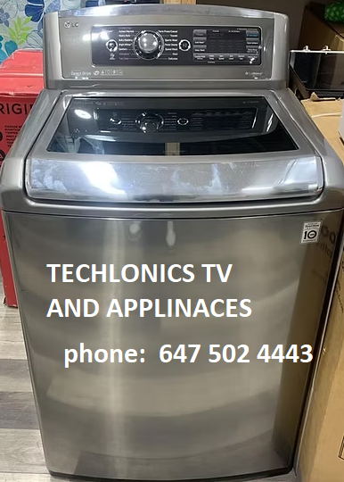 Washer - 27"LG 5.0 Cu ft Top Load Mega Capacity Used, View more