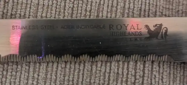 Royal Highlands Cutlery Set in Kitchen & Dining Wares in City of Toronto - Image 4