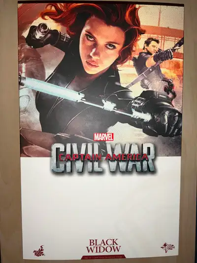 Hot Toys MMS365 Captain America: Civil War Black Widow Figure, View more