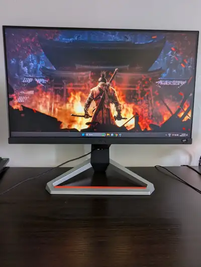 • 24.5-inch Full HD (1920 × 1080) IPS display • 144Hz, 1ms MPRT response time • AMD FreeSync • HDMI...