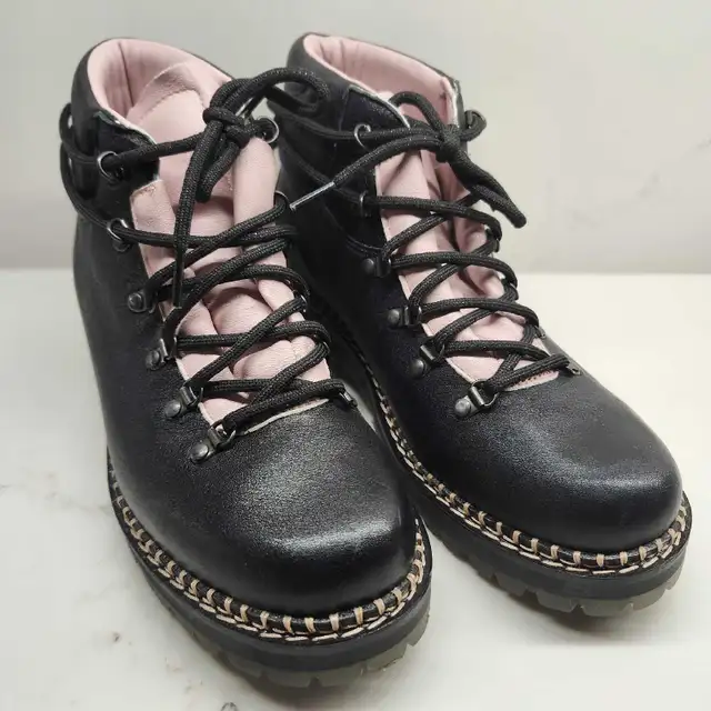 MONTELLIANA All Leather Women’s Combat Boots in Women's - Shoes in Oakville / Halton Region - Image 3