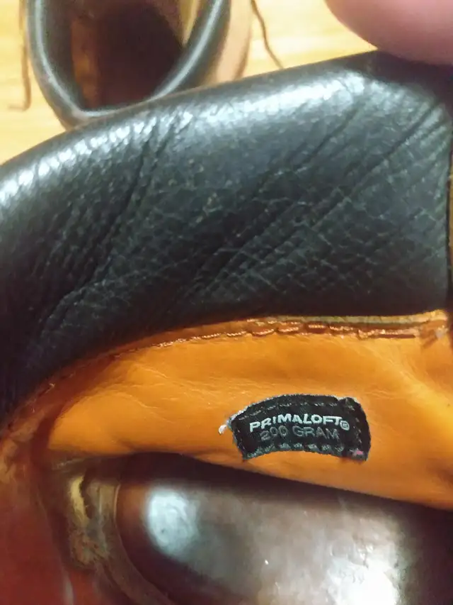 Size US 8.5 Vintage Women's Leather/Suede Timberland Boots Wheat in Women's - Shoes in City of Toronto - Image 8