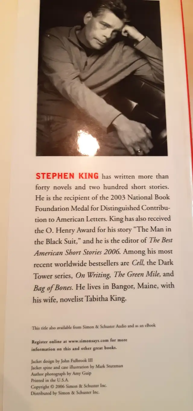 Stephen King - Lisey's Story Hardcover Book in Fiction in Hamilton - Image 5