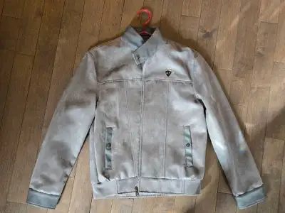 Superlative fashion Italian men's leather jacket size M, View more