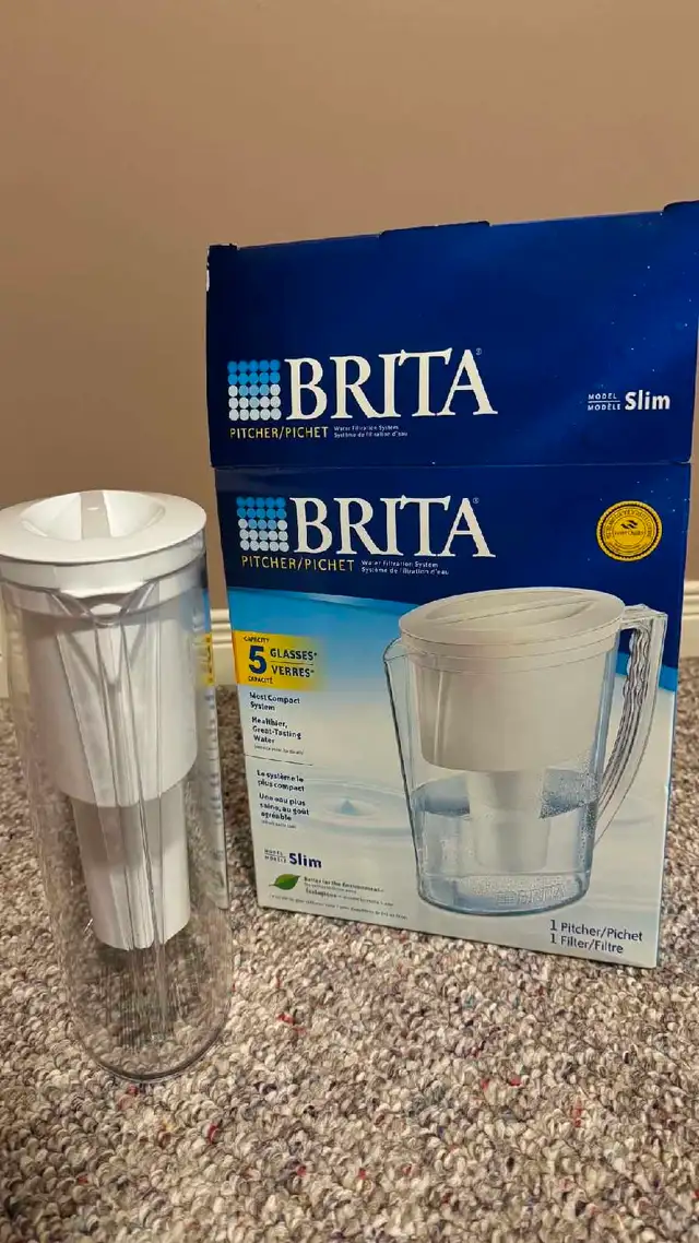 Slim Brita water pitcher