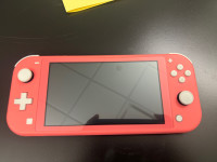 Nintendo Switch lite with charger