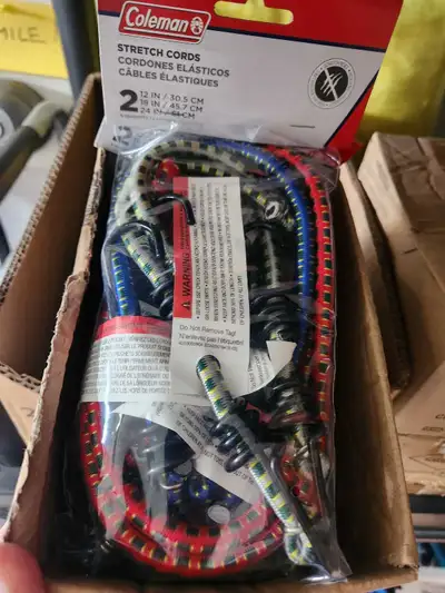 Coleman Stretch Cords= 12 Pieces , View more