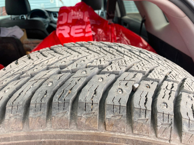 Nokian hakkapeliitta studded winter tires in Tires & Rims in Whitehorse - Image 3