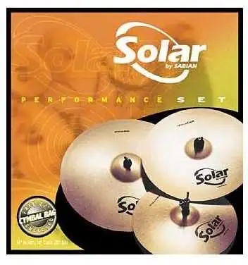 Selling a good condition set of Sabian Solar cymbals. Perfect for the beginner drummer or to replace...