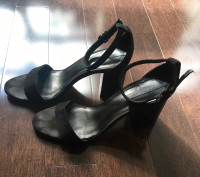 Sandales en suède Zara /Zara block heel suede sandals