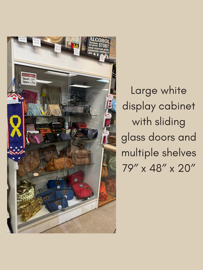 Display Cabinet with Sliding Glass Doors, View more