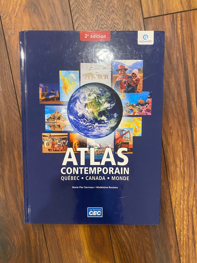 Manuel: Atlas comtemporain  in Textbooks in Longueuil / South Shore