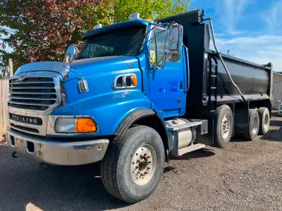 2007 Sterling Tri-Axle Dump Truck Mercedes MBE4000 engine 720 266km 18 Speed Manual Transmission 46...