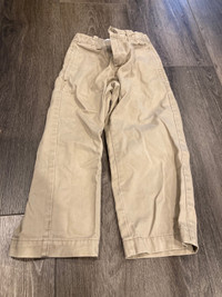 Tan zipper Gap pants (5T)