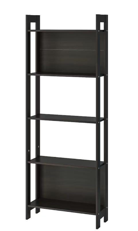 Ikea Bookcase, black-brown in Bookcases & Shelving Units in Markham / York Region - Image 2