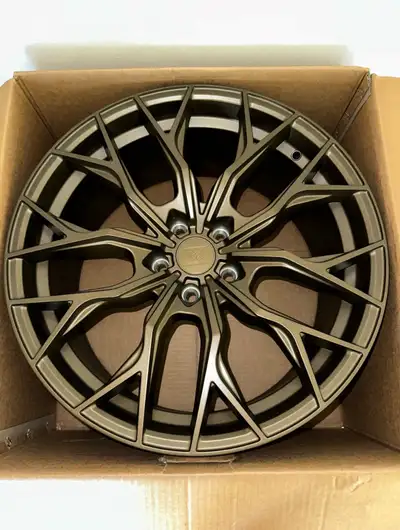Brand New Full Set Of Rims Wheels 5x112 Bolt Pattern FRONT: 255/35R 19x9.5 REAR: 275/35R 19x10.5 Fit...