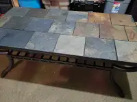 Slate Stone Tile Coffee Table