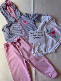 Bébé fille – 18 mois (Kits, robes)