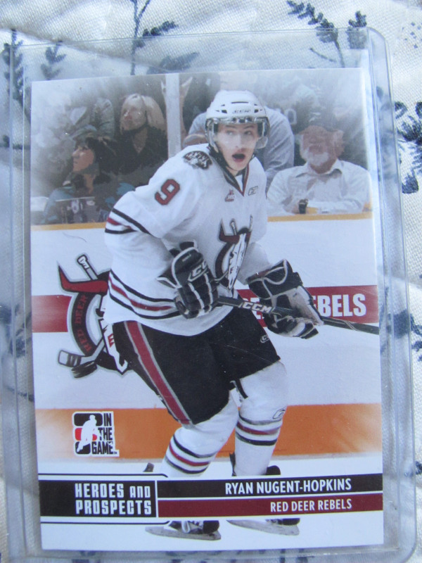NHL  Ryan Nugent-Hopkins Red Deer Rebels in Arts & Collectibles in Edmonton - Image 3