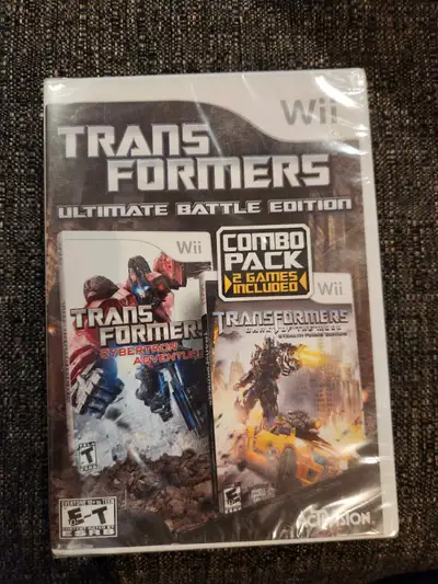 NEW Transformers: Ultimate Battle Edition (Nintendo Wii)