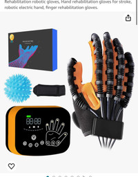 Rehabilitation robotic gloves, Hand rehabilitation gloves for st