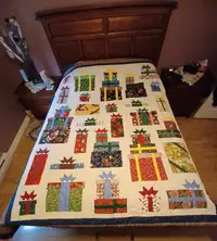 New Hand Made Queen Size Quilt - Christmas Gift Pattern