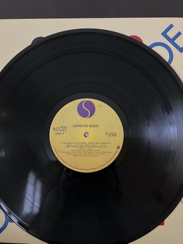 DEPECHE MODE "Get the Balance Right!" vinyl record in Other in Guelph - Image 4