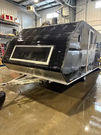 Brand New 2025 Forest RiverHybrid 13’ All Aluminum Enclosed Trailer 3500lb Axle All LED Lights and C...