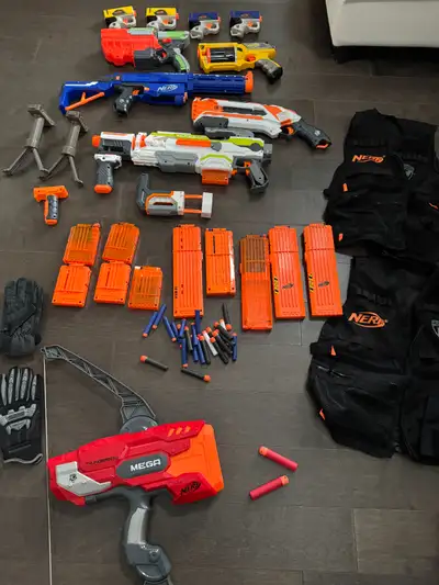 Bundle: Nerf Guns & Accessories (Price reduced!), View more