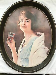 Vintage 1970's Coca Cola Flapper Girl Tray in Arts & Collectibles in City of Toronto