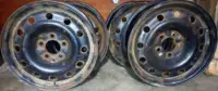 Four 16' steel wheels / rims 5x114.3 bolt pattern, universal fit