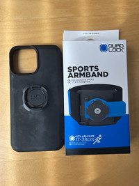 Quadlock for iPhone 13 Pro Max and sports armband