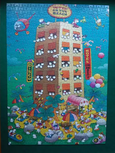 MORDILLO ...CASSE TÊTE PUZZLE... BEACH HOTEL ...RARE, View more