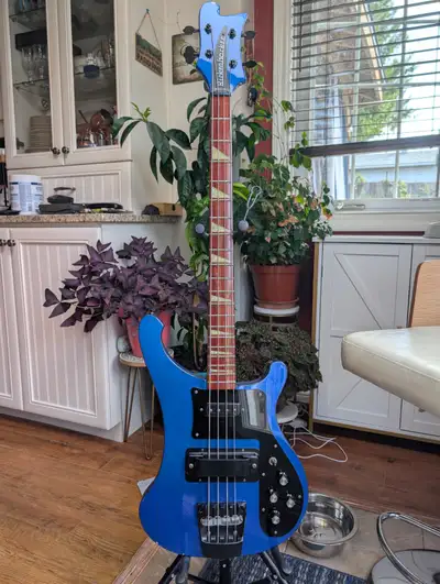 '97 Rickenbacker 4003 BT Bass Rare Midnight Blue w/ Black HW, View more