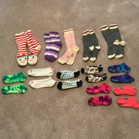 Kids socks, 12 pairs, $15