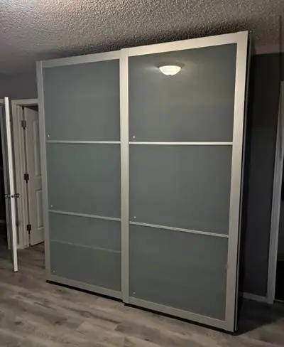 Selling the doors from an IKEA PAX Have a hand full of other parts, drawers etc if interested