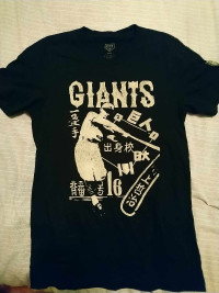 T-shirt S Ebbets Field Flannels des Giants de Tokyo