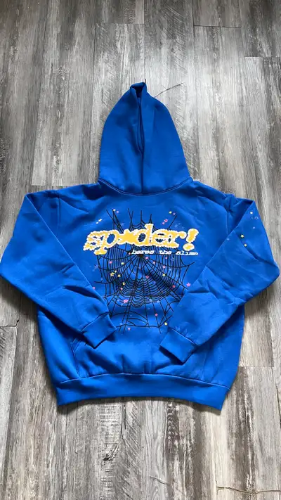 blue Sp5der hoodie, View more